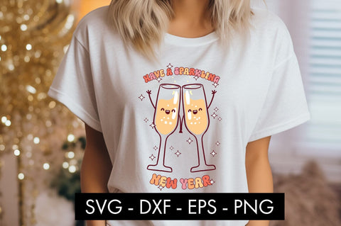 New Years New Year 2024 SVG PNG Bundle Cut file SVG Freeling Design House 