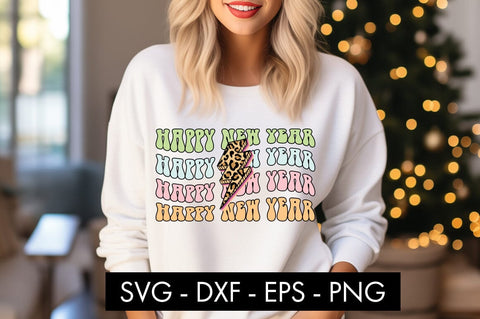 New Years New Year 2024 SVG PNG Bundle Cut file SVG Freeling Design House 