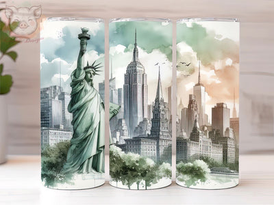 New York City NYC 20oz Tumbler Png, Straight & Tapered Tumbler Png, New York Tumbler Png, Digital Download PNG Sublimation Lara' s Designs 