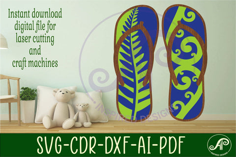 New Zealand jandles with designs 3 layer SVG laser cut file SVG APInspireddesigns 