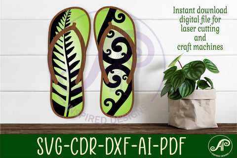 New Zealand jandles with designs 3 layer SVG laser cut file SVG APInspireddesigns 