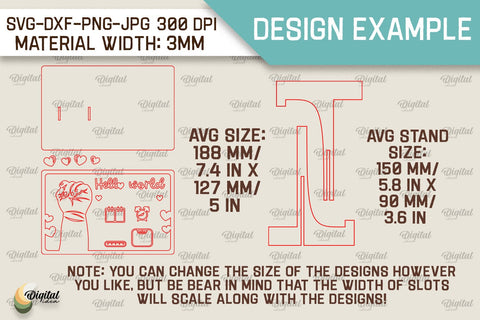Newborn Baby Birth Bracelet Holder Laser Cut Bundle SVG Evgenyia Guschina 