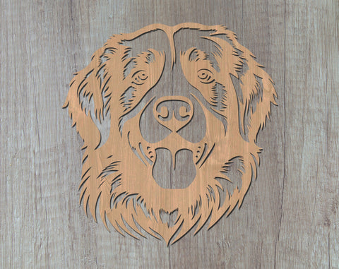 Newfoundland Laser SVG Cut File, Newfoundland Glowforge File, Newfoundland DXF, Newfoundland Wall Art SVG SVG HappyDesignStudio 