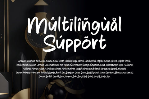 Newyear Playtime - Display Font Dumadistyle 