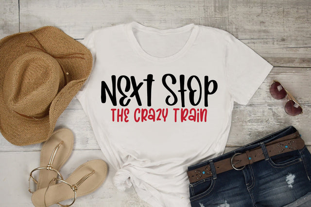 Next Stop The Crazy Train SVG Funny and Sarcastic Quotes SVG dapiyupi store 
