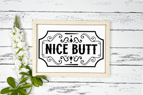 Nice butt svg design SVG Regulrcrative 