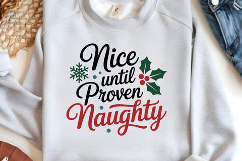 Nice Until Proven Naughty SVG Angelina750 