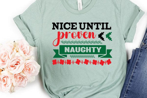 nice until proven naughty SVG Angelina750 