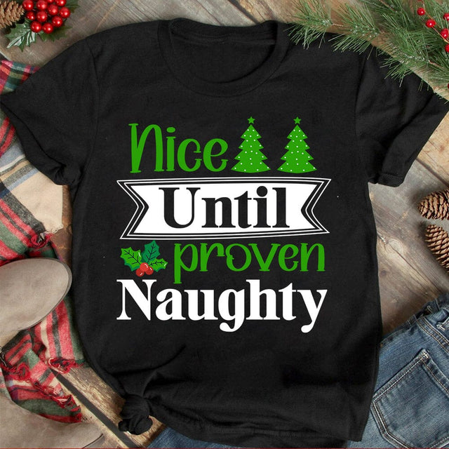 Nice Until Proven Naughty SVG Cut File,Christmas SVG Design,Christmas Sublimation PNG,Christmas T-shirt Design, Christmas Clip art,Christmas Sublimation Bundle, Christmas SVG Bundle SVG Insomnia Std 