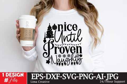 Nice Untile Proven Naughty SVG Cut File SVG Insomnia Std 