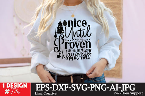 Nice Untile Proven Naughty SVG Cut File SVG Insomnia Std 