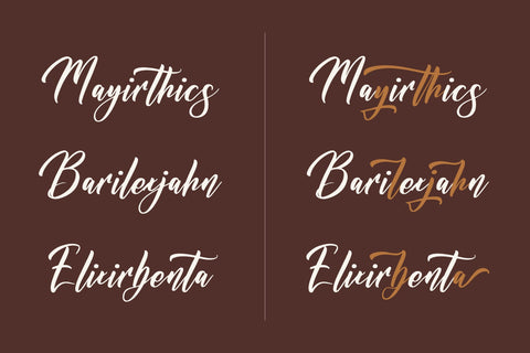 Nickitasha Bardovilly - Modern Handwritten Font Font Letterena Studios 