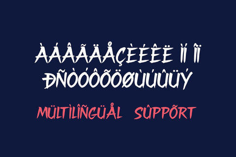 Night Blaze – Brush Font for Sharp Design Font Mozzatype 