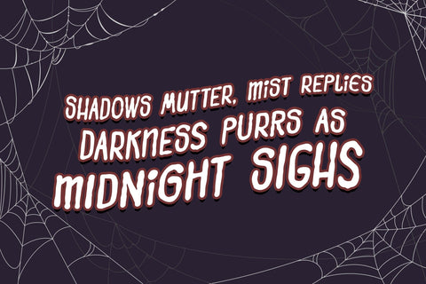 Night Blood Font Dm Letter Studio 