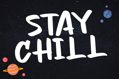 Night Glow Font Dm Letter Studio 