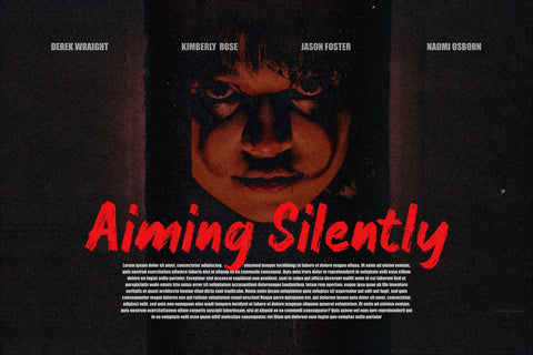 Night Growl / Rough Textured Font Font Javapep 