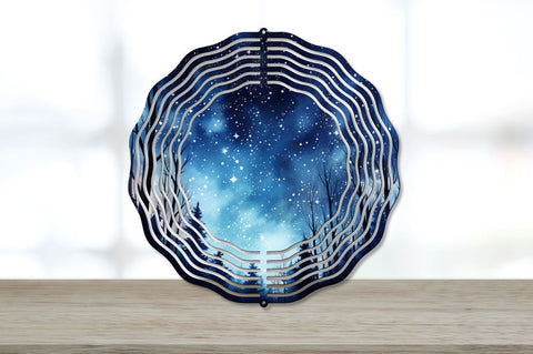Night Sky Wind Spinner Sublimation Designs Bundle Sublimation Regulrcrative 