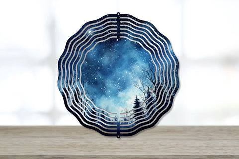 Night Sky Wind Spinner Sublimation Designs Bundle Sublimation Regulrcrative 
