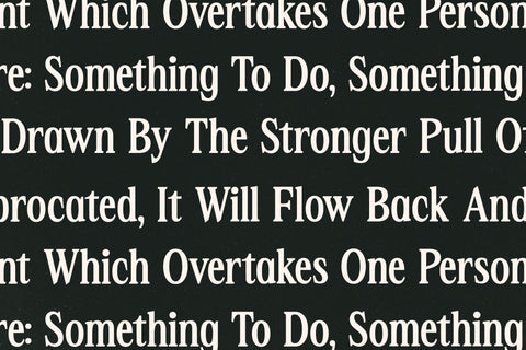 Nightbor - Modern Display Serif Font Letterena Studios 