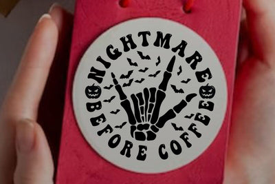 nightmare before coffee SVG Angelina750 