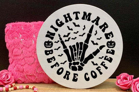 nightmare before coffee SVG Angelina750 