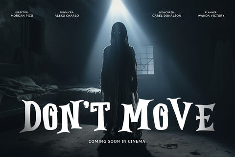 NIGHTMARE - Halloween Font Font Mozarella 