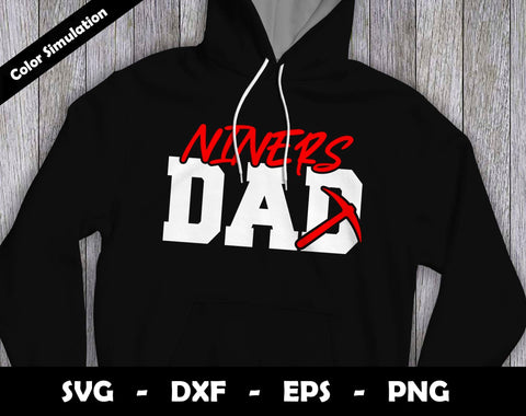 Niners Dad SVG Cut File, Niners logo SVG Design, Niners Dad Football, T-Shirt Sublimation Design Png SVG Arthur Arellano 