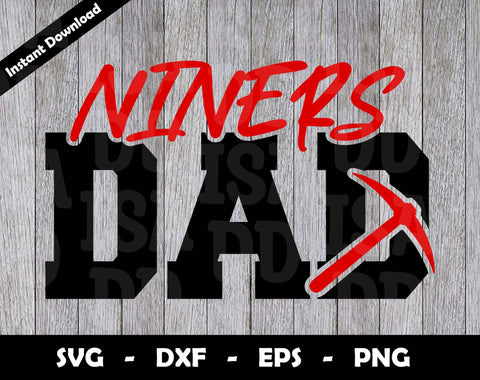 Niners Dad SVG Cut File, Niners logo SVG Design, Niners Dad Football, T-Shirt Sublimation Design Png SVG Arthur Arellano 