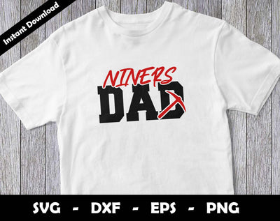 Niners Dad SVG Cut File, Niners logo SVG Design, Niners Dad Football, T-Shirt Sublimation Design Png SVG Arthur Arellano 