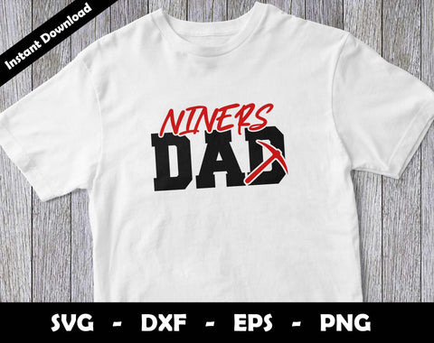 Niners Dad SVG Cut File, Niners logo SVG Design, Niners Dad Football, T-Shirt Sublimation Design Png SVG Arthur Arellano 