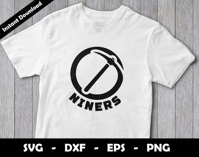 Niners SVG Cut File, Niners logo SVG Design, Niners Football Mascot, T-Shirt Sublimation Design Png SVG Arthur Arellano 