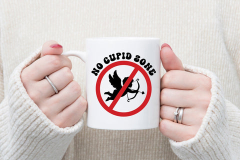 No Cupid Zone, Anti Valentine's Day SVG SVG CraftLabSVG 