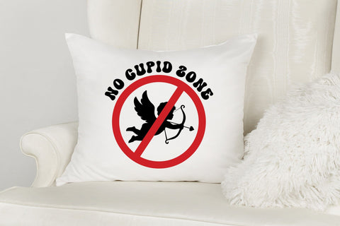 No Cupid Zone, Anti Valentine's Day SVG SVG CraftLabSVG 