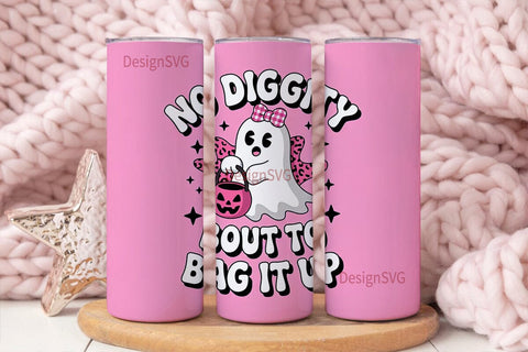 No Diggity Halloween 20oz Tumbler Sublimation DesignSVG 
