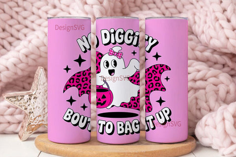 No Diggity Halloween 20oz Tumbler Sublimation DesignSVG 