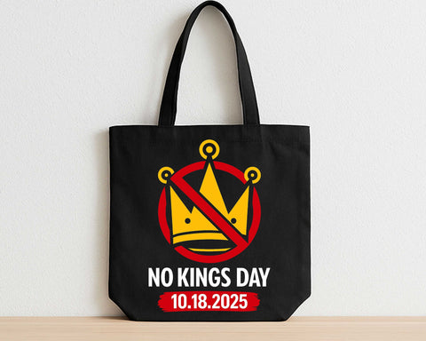No Kings Day PNG Anti King Crown Design SVG BillahCrafts 