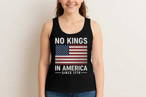 No Kings in America 1776 SVG Patriotic American Flag Cut File SVG BillahCrafts 