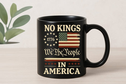 No Kings In America 1776 SVG Patriotic We The People Design SVG BillahCrafts 