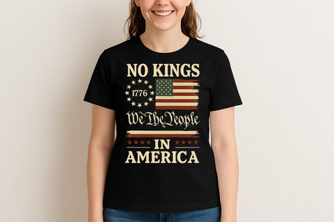 No Kings In America 1776 SVG Patriotic We The People Design SVG BillahCrafts 