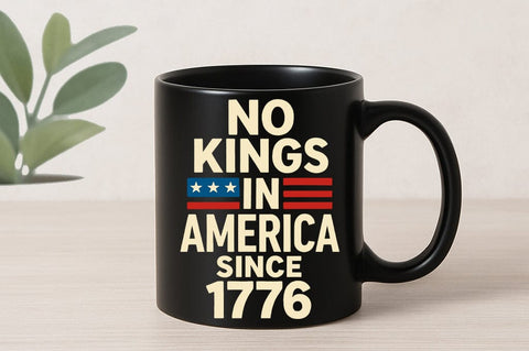 No Kings in America Since 1776 SVG Patriotic 4th of July Cut File SVG BillahCrafts 