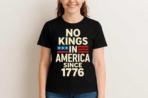 No Kings in America Since 1776 SVG Patriotic 4th of July Cut File SVG BillahCrafts 