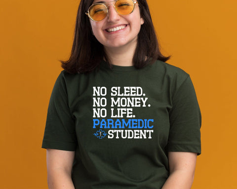 No Sleep No Money No Life Paramedic Student EMT Svg Png, First Responder Gift, EMT Star of Life, EMS Svg, Svg Files for Cricut Silhouette SVG DesignDestine 