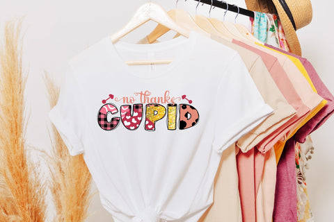 No Thanks Cupid | Funny Valentines Sublimation Sublimation CraftLabSVG 