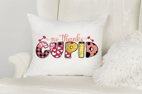 No Thanks Cupid | Funny Valentines Sublimation Sublimation CraftLabSVG 