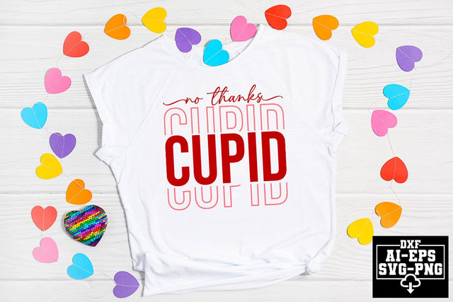 No Thanks Cupid Svg Cut Files Creative Art SVG CraftlabSvg55 