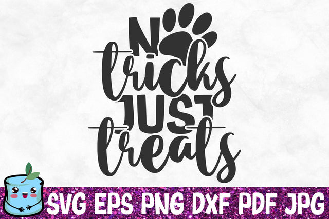 No Tricks Just Treats SVG MintyMarshmallows 