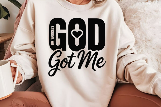 No Worries God Got Me SVG Angelina750 