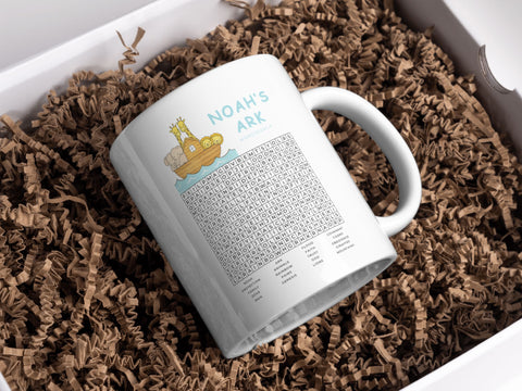 Noahs Ark Wordsearch | Fun Activity SVG Paige Cole Studio 