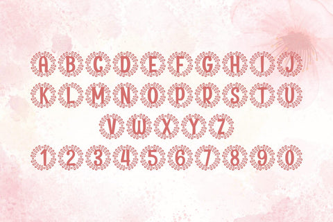 Noblewick Monogram Font Font Dm Letter Studio 