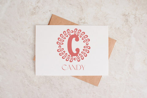 Noblewick Monogram Font Font Dm Letter Studio 